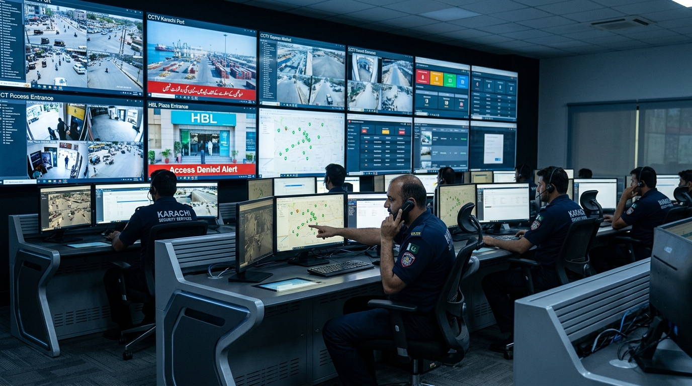 24/7 Surveillance and Security Control Center